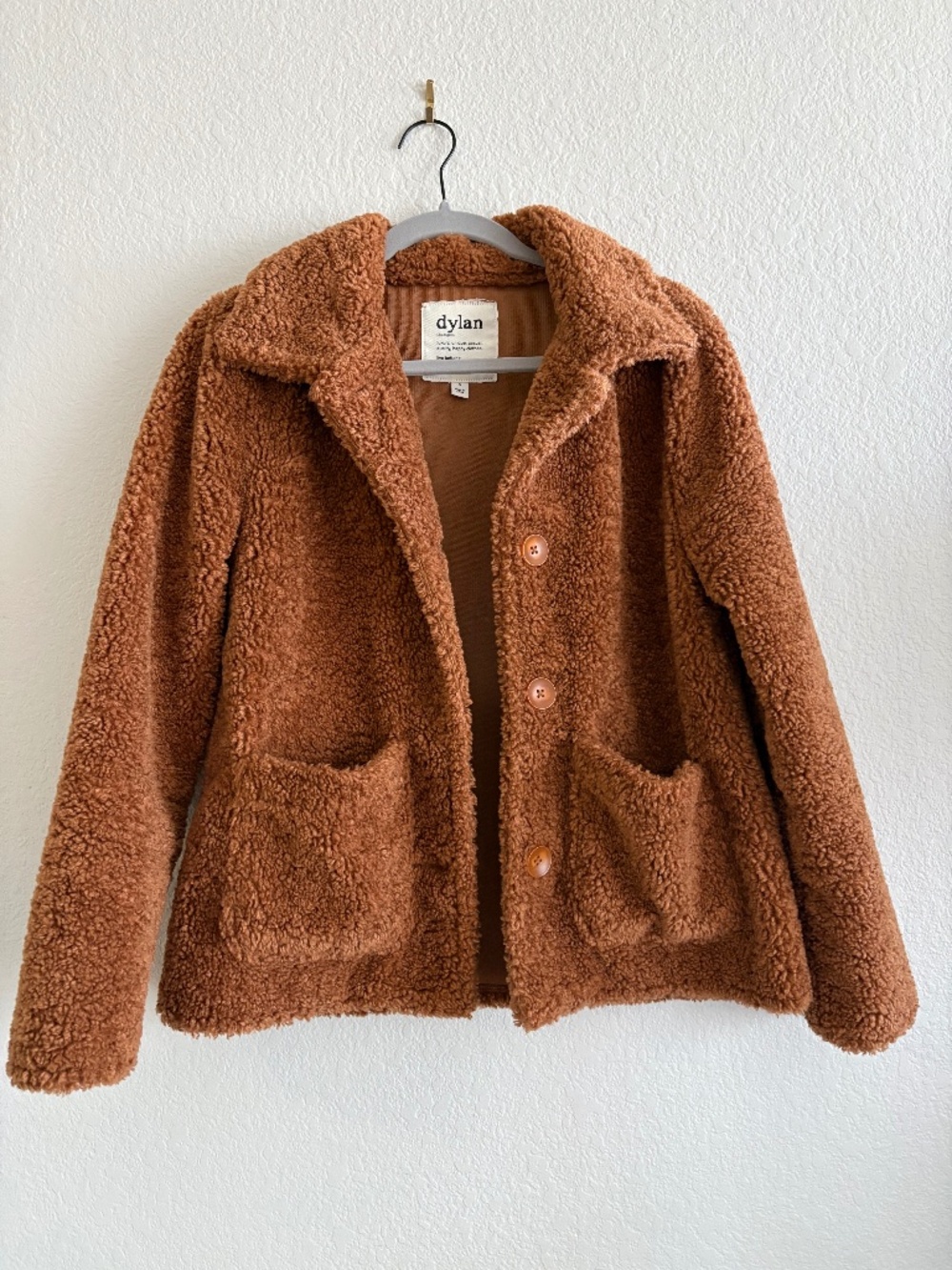 Dylan Faux Teddy Jacket